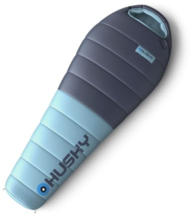 Husky Sacco a pelo Mummia 2024-20°C - 220 cm - Blu