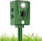 WARDBES Repelente Gatos 2025,Repelene de Animales al Aire Libre como Gatos, Ratas, Perros, Aves, Zorros,Solar Ultrasónico Repelente para Gatos,Outdoor Repeller para Los Animales,USB