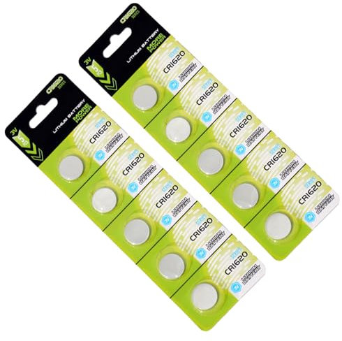 Batteria a bottone CR1620/CR1632/CR1616 3V ampia gamma di temperature CR1616 batteria per vari dispositivi elettronici