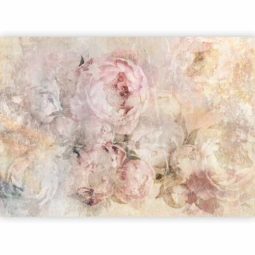 murando - Carta da Parati Adesiva Astratto 441x315 cm Fotomurali Adesivi Murali Rivestimento Parete Moderna per Pareti Adesiva Muro Decorativo Fotomurale Prato Natura Fiori Ramo Motivo Impianti