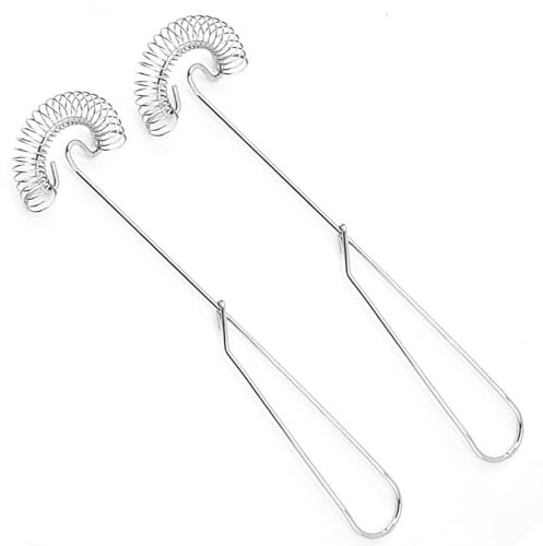 2 Pezzi Frusta Manuale a Spirale, Frusta da Cucina a Spirale, Frusta per Salsa Acciaio Inossidabile, Mini Frusta a Spirale Manuale, per Miscelazione di Salsa di Caffè Utensile da Cucina Versatile
