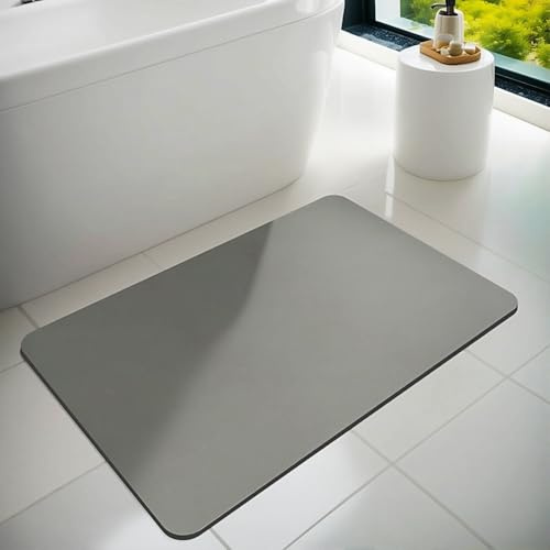 Dolic Tappetino da bagno tappetini da bagno in gomma antiscivolo tappetino da bagno sottile assorbente ad asciugatura rapida tappetino per pavimento tappetino doccia per vasca da bagno