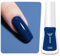 Aieenjor Nagellack Blau, 10ml Glänzend Schnelltrocknender Langanhaltender, Dunkelblau Nagellack für DIY Nail Art Maniküre
