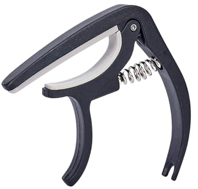 Gitarrenklemme - Kapodaster für Bass Folk Classic | Tragbarer Federgriff