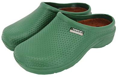 Sabots de jardinage ultra doux avec semelle intérieure rembourrée pour hommes et femmes - Vert - Vert, 45 EU