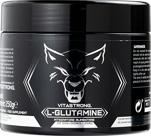 Glutamin Pulver 250g (83 Portionen), 100% KYOWA Qualität, Wachstumshormon Stimulierend, Aminosäure L-Glutamin Pulver Ohne Überflüssige Zusatzstoffe für Die Muskelregeneration Post Workout Recovery