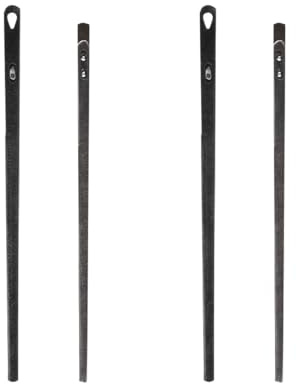 TOKIDNY 4 Agujas De Coser De Cuero De Acero Para Manualidades Con Tireta Herramientas Prácticas Para Trabajar Cuero Versátiles Para Pasar Cordones Uso Simple Y Doble