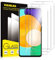 Viojrlra 3 Stück Panzer Schutz Glas für Samsung Galaxy A52/A53 5G, 9H Härte Schutzfolie, HD Klar Displayschutz, Frei von Kratzern, Anti-Bläschen, Ultrabeständig Folie