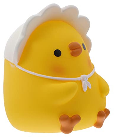 1 Stück Süße Cartoon Hühnchen Spardose für Lustige und Sichere Geldbank Schreibtischdekoration für Jungen und Fördert Spargewohnheiten Geschenkidee für Geburtstage und Mehr