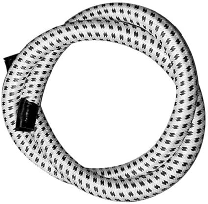 Veemoon Manguera para Plancha de Vapor 2 Metros Reforzada Resistente al Calor PVC y Nailon para Accesorios de Planchado Prendas Hogar