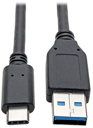 Tripp Lite USB 3.1 Gen 1 Cable 5 Gbps USB-C to USB-A, Type-C, Thunderbolt 3, (M/M), 1.83 m (U428-006)