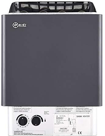 Electric Sauna Heater Wet&Dry Sauna Stove Internal Control Built-in Sauna Stove Stainless Steel Sauna Room Heater, for Home, Hotel, Spa, 4.5KW