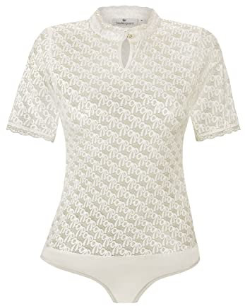 Stockerpoint Damen Mette Trachtenbody, Creme, L