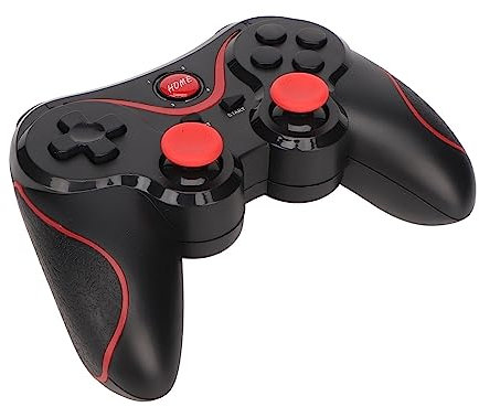 VBESTLIFE Kabelloser Game-Controller für IOS, Android, Mobiltelefon/TV/Computer/VR/Dual-Modus, Bluetooth-Gamepad-Joystick mit Handyhalterung