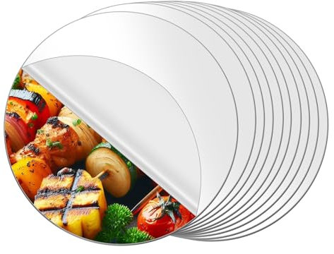 10 Stück Runder Klebespiegel Deko Acryl Spiegel Zum Kleben Rund Spiegelaufkleber Spiegelfliesen Selbstklebend Wand Aufkleber 15 Cm Spiegelfliesen Zum Aufkleben Für Wanddekoration Zu Hause