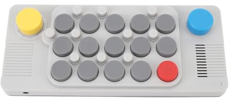 Tastiera Musicale Tascabile, Sintetizzatore Elettronico da 20 Strumenti, Strumento Musicale Sintetizzatore, Tastiera Sintetizzatore con Altoparlante, Jack per Cuffie da 3,5 Mm
