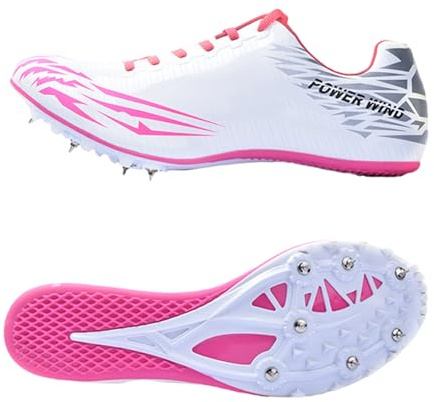 Yummsion Chaussures De Course à Pointes,Chaussures D'AthléTisme à Pointes,Chaussures D'AthléTisme,Soulager La Fatigue,RéSistant à l'usure,pour Hommes,Femmes,Enfants,GarçOns Et Filles