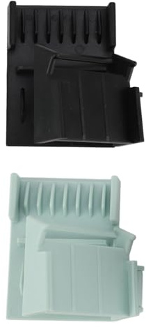 Xiuganpo Pettini Guida per Tagliacapelli di Precisione per Doppie Punte, Denti Arrotondati Resistenti Al Calore, 2 Pezzi per Tagli di Capelli Domestici