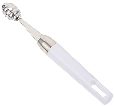 Cabilock Drachenfrucht-vorbereitungswerkzeug Obst- Und Gemüseentkerner Werkzeug Aus 304 Edelstahl Obstschaufel in Bienenform Weiß Für Bequeme Verwendung