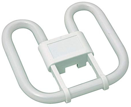 Generic 28W 2D Quadrata 4 Pin GR10Q Lampadina a Risparmio Energetico, Colore Bianco Freddo per Casa, Uffici [Classe Energetica A]