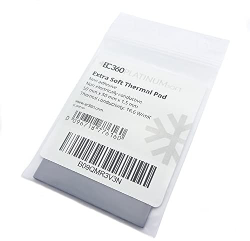EC360® PLATINUM SOFT 16,6W/mK Wärmeleitpad (50 x 50 x 1,5 mm, Soft)