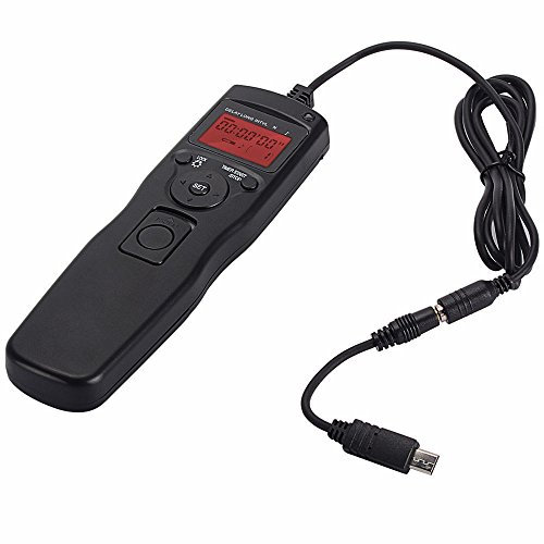 BOWONG Shutter Release Cable Remote Control for Sony a7III, a7M3, a7RM3, a9, a6300, a7sM2, a7RM2, a5100, a6000, a7, a7M2, A7R, A7S, RX100 V(A), RX100 VI Camera