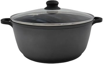 Steuber Aluguss Kochtopf Ø16 cm Schmortopf Antihaft alle Herdarten