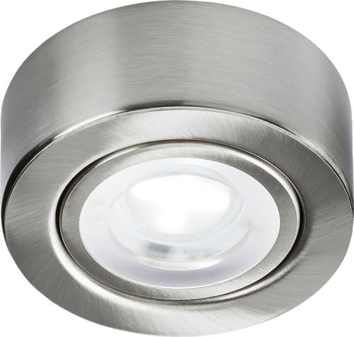 Knightsbridge LED underskåp lampa med justerbar CCT – borstad krom