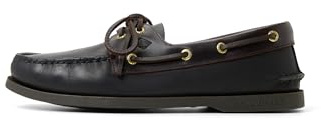 Sperry Äkta Amaretto båtsko med 2 öljetter