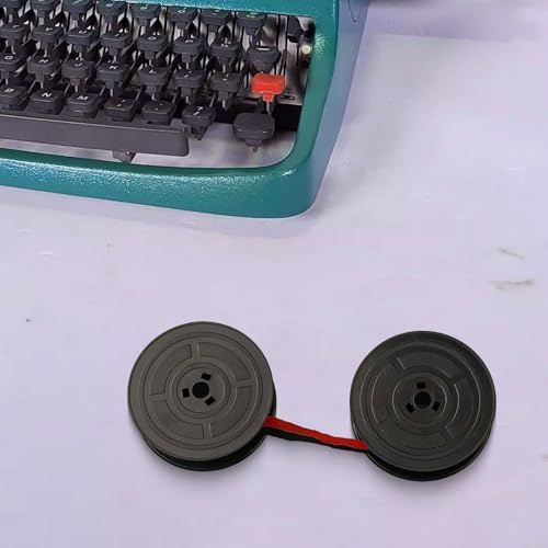 Skrivmaskin bläck spolband GR-4, nylon dubbelrulle skrivarband, för kontor hem eller andra affärstillfällen