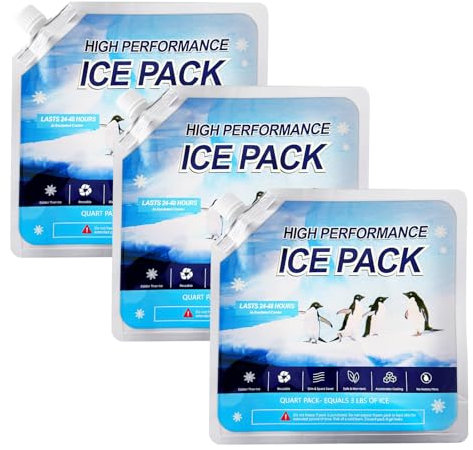 3 Pcs Kühlakkus für Kühltasche Kühlakkus 72 Stunden Kühlakku 72 Stunden Kühlakkus Kleine Kühlakkus Kühlakku Kühlelemente für Kühltasche Kühlakkus für Kühltasche Kühlakkus 72 Stunden Kühlakkus