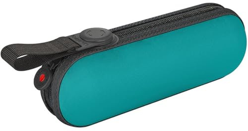 Knirps X1 Super Mini Taschenschirm im Etui aqua superthin