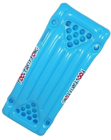Beer Yards Pool Table, Beach Floating Pingpong 59.06x22.83x3.94 inches, Pool Beer Games Inflatable Pong Float Lounge Raft for Adults and Family, Multiple Purposes