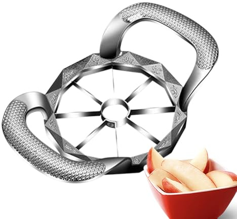 Cortador de piña, utensilio de cocina para patatas | Descorazonador de frutas manual apto para lavavajillas y cortador para ensalada y huevos