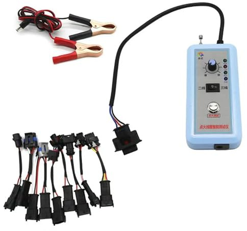Toplionace Testeur Intelligent de Bobine D'allumage Automobile 12V/24V, Instrument Universel de Détection et de Diagnostic du Système D'allumage