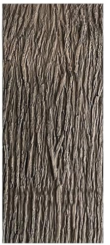 Ngbbby Corteza de árbol 39x12 Pulgadas Personalizables Artificiales Corteza Realista Protectora Protectora Anti-Flaming decoración de Plantas de Falso Decorativas para Columna, Pared, Piso, Tubo