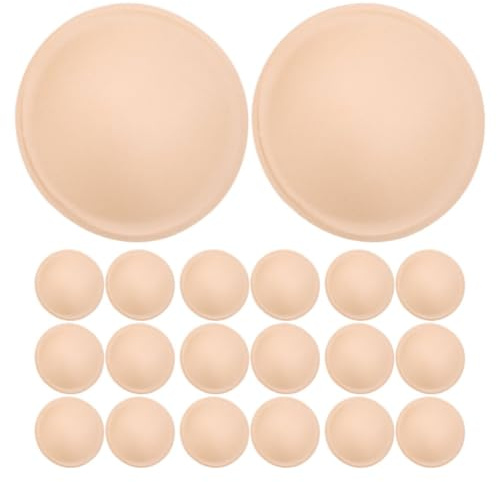Levemolo 10pares Almohadillas Redondas para Sujetador Insertos Extraíbles y Lavables para Sujetadores Deportivos y Trajes de Baño Suave Transpirable para Yoga Gimnasio y Actividades al