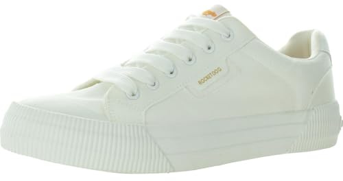 Rocket Dog Women's Cheery Sneaker, Canvas White, 9 UK