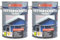 Wilckens Wetterschutzfarbe seidenglänzend, 2,5 l, RAL 9010 Reinweiß (Packung mit 2)