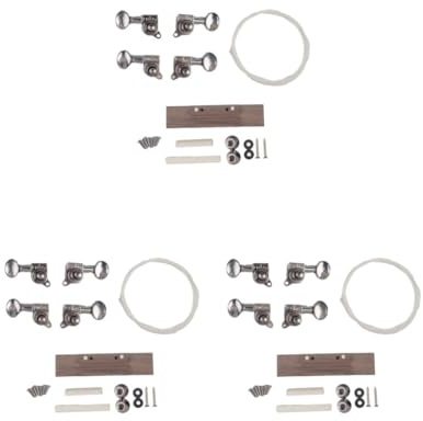 3 set gör-det-själv 66 cm Tenor Ukulele Uke kit för gitarr lärare nybörjare gåva