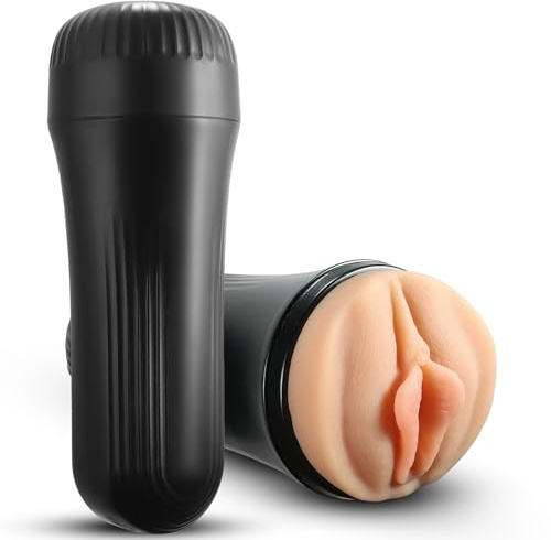 Male Masturbator Sex Toys - Adult Sex Toy Pocket Pussy, TPE Male Masturbation Sleeve, Penis Training Sex Toy for Men, 3D Realistic Texture Spiral Tunnel Stroker, Couple Sex Toys & Game
