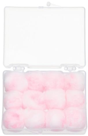 KEMUZ Ohrstöpsel zum Schlafen mit gute nacht Effekt, 1 Schachtel mit 6 Paaren aus formbarem, anschmiegsamen Wachs, Gehörschutz gegen Lärm, Nässe und Wind, für erholsamen Schlaf bei empfindlichen Ohren