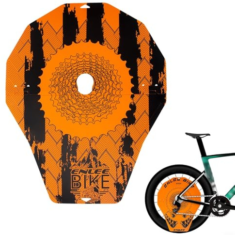 Housse de frein à disque pour roue de vélo avec trous de ventilation, protège les étriers de frein contre les débris, à l'écart de base du moyeu (C)