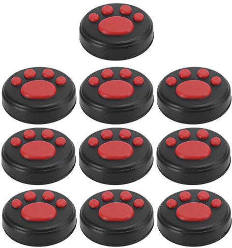 Alomejor Cat Joystick Tumgreppsskydd, Högkvalitativa Silikonlock för/Lite, Hållbara och Lätta Att Rengöra - 10-pack (#1)
