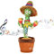 seOSTO Volume Adjustable Singing and Dancing Cactus Toy Repeat What You Say, Talking Cactus Plush Toy Recording, Singing Cactus Toy for Baby Encourage Speech for Kids Gifts