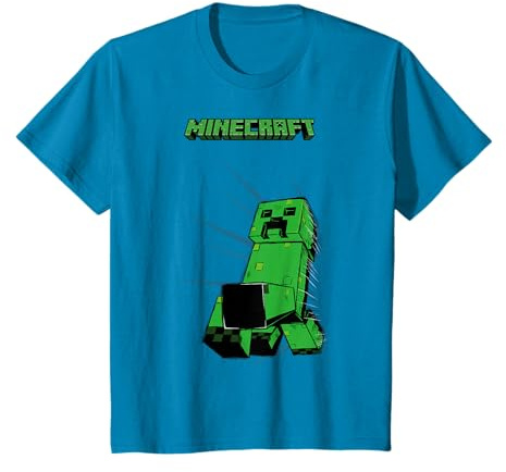 Minecraft Creeper On The Move T-Shirt