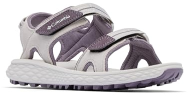Columbia Konos Hiker 2-Strap, Sandalo Sportivo Donna, Moonstone Granite Purple, 41 EU