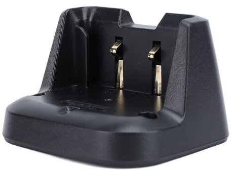 SUNGOOYUE 2 -WEGS -Dargador de Batería Radio Sturdy Desktop Ladedock para FT 70DR FT 70 7, Procesos de Carga Cómodos para Entusiastas de la Radio (Enchufe de la UE)