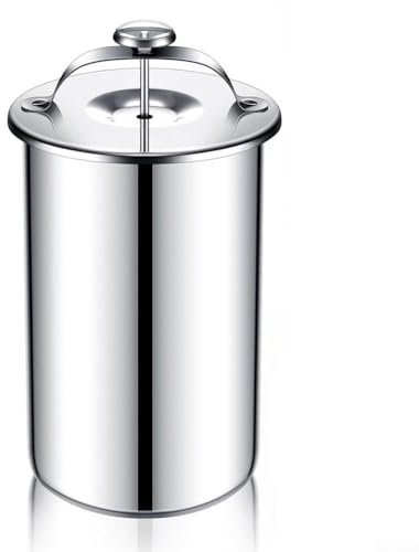 Completa tu cocina con una máquina de jamón de acero inoxidable y una olla de prensa de carne con termómetro (cable)