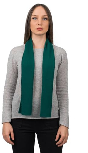 DALLE PIANE CASHMERE Écharpe Femme 100% Cachemire - Vert